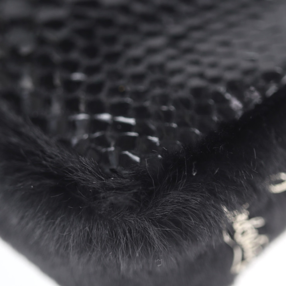 Christian Louboutin Shoulder Bag Python Leather B… - image 5